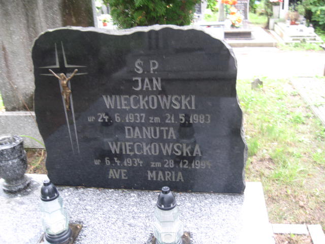 Jan Więckowski 1937 Elbląg - Grobonet - Wyszukiwarka osób pochowanych