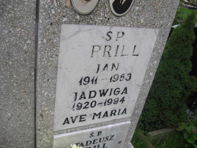 Jadwiga Prill 1919 Elbląg - Grobonet - Wyszukiwarka osób pochowanych