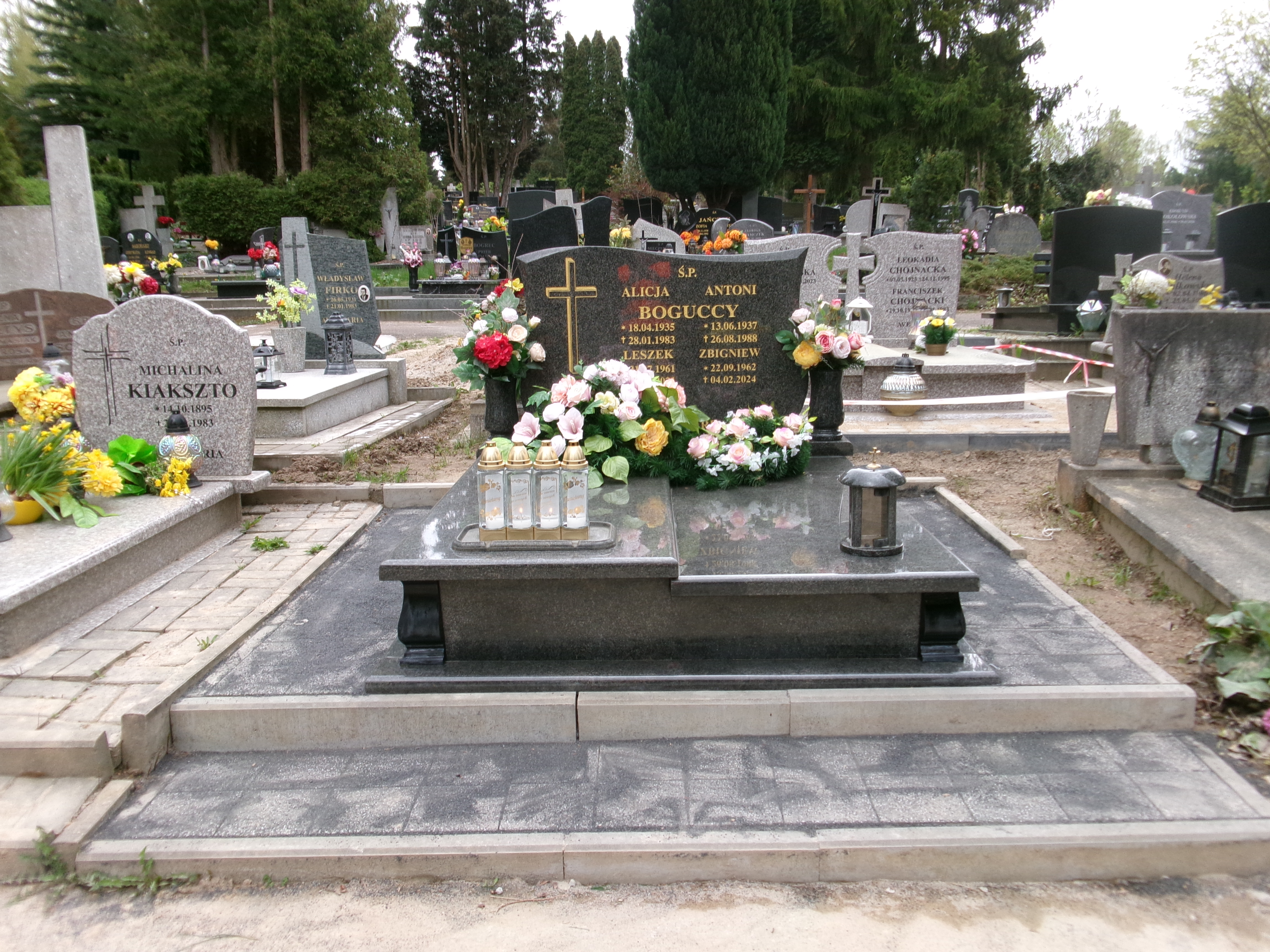 Grób Alicja Bogucka