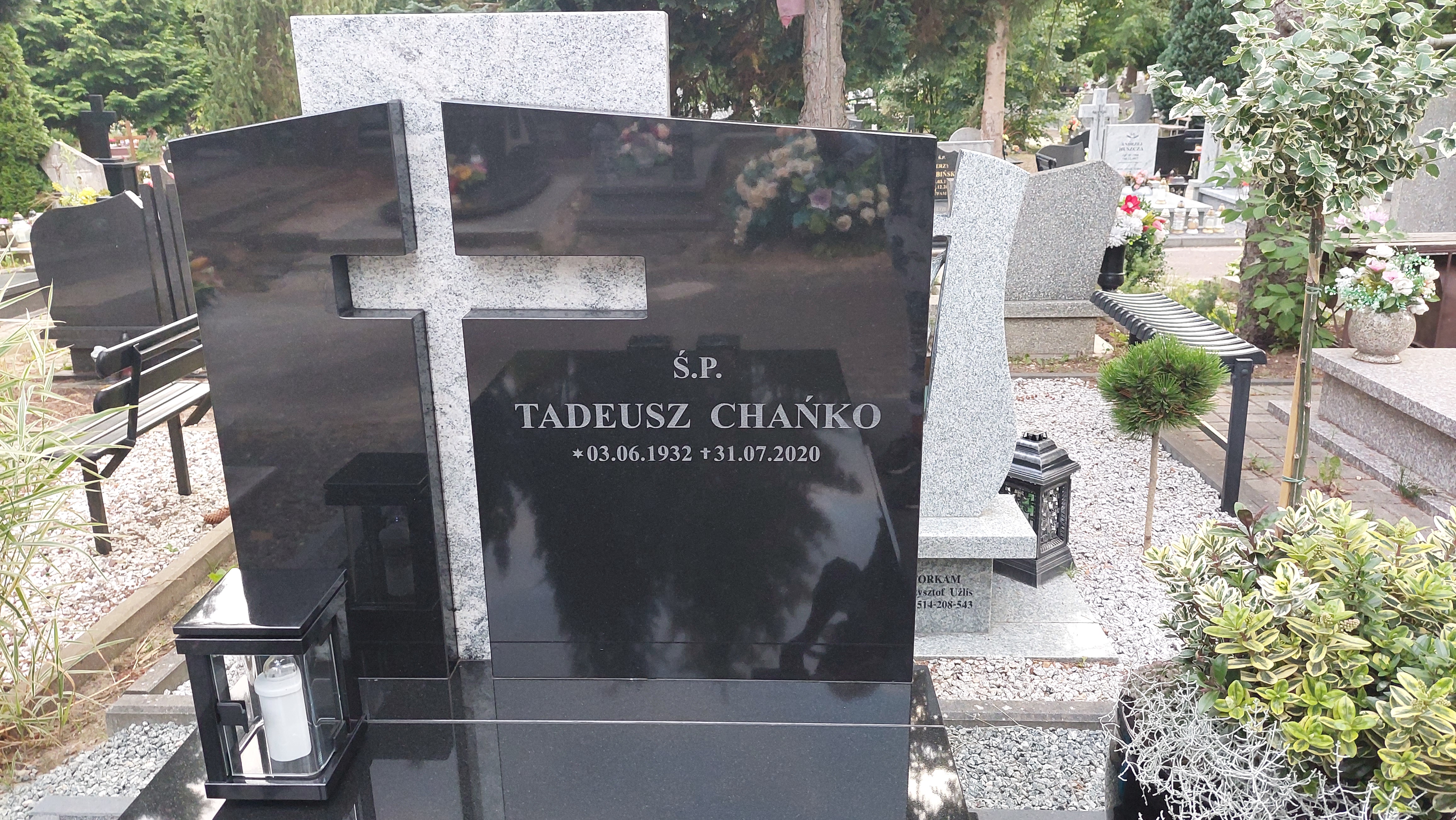 Grób Tadeusz Chańko