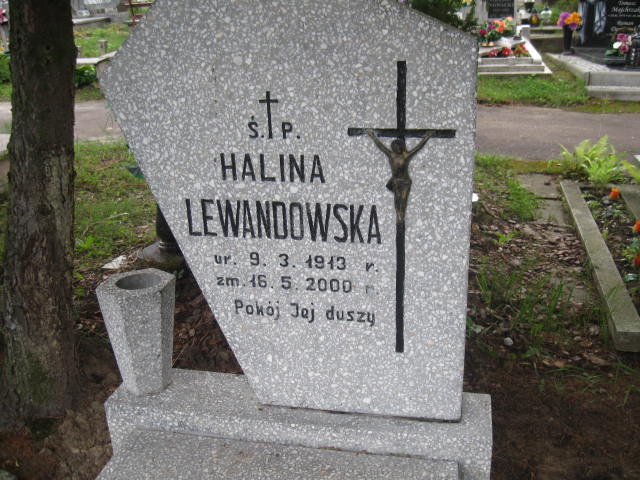 Halina Lewandowska 1913 Elbląg - Grobonet - Wyszukiwarka osób pochowanych