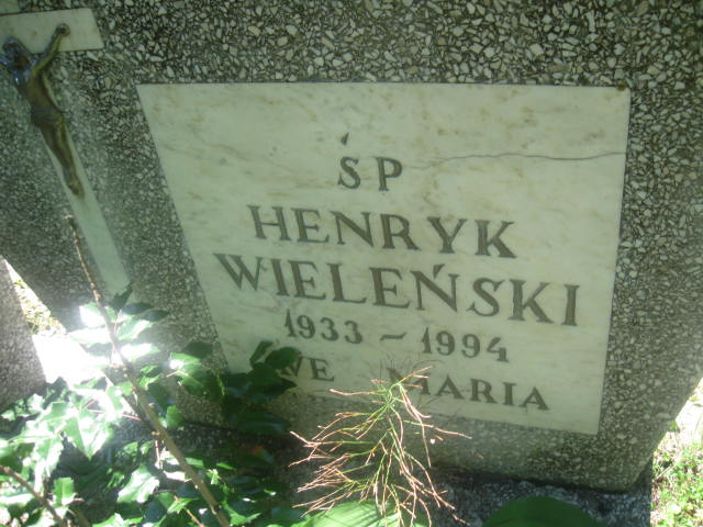 Henryk Wieleński 1933 Elbląg - Grobonet - Wyszukiwarka osób pochowanych