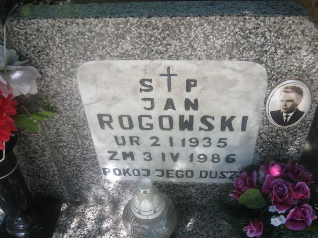 Jan Rogowski 1935 Elbląg - Grobonet - Wyszukiwarka osób pochowanych