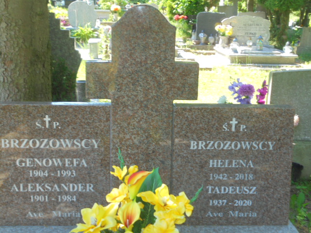 Helena Brzozowska 1942 Elbląg - Grobonet - Wyszukiwarka osób pochowanych