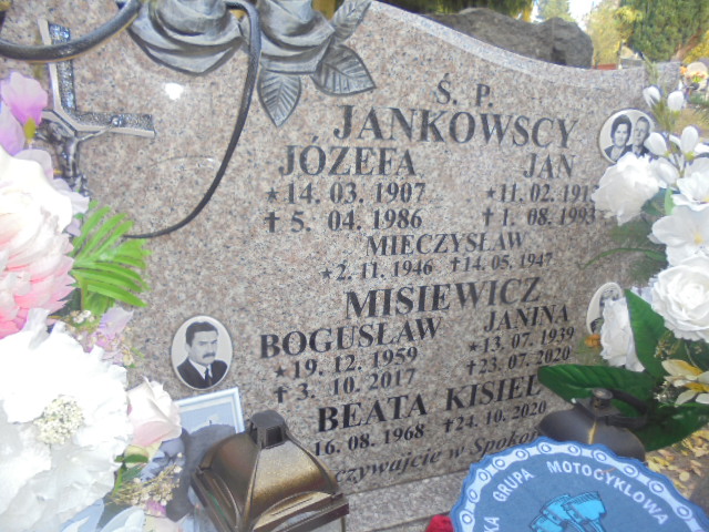 Beata Kisiel  1968 Elbląg - Grobonet - Wyszukiwarka osób pochowanych