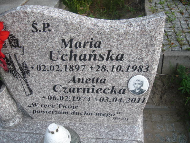 ANETTA Czarniecka 1974 Elbląg - Grobonet - Wyszukiwarka osób pochowanych