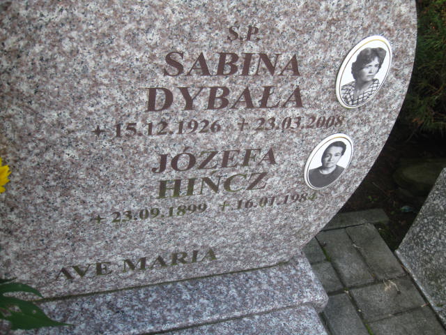 Sabina Dybała 1926 Elbląg - Grobonet - Wyszukiwarka osób pochowanych