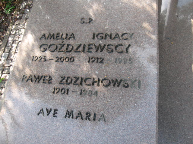 Amelia Goździewska 1925 Elbląg - Grobonet - Wyszukiwarka osób pochowanych