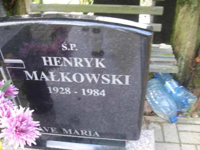 Henryk Małkowski 1928 Elbląg - Grobonet - Wyszukiwarka osób pochowanych