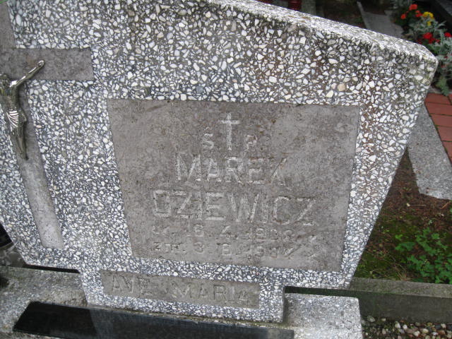 Marek Oziewicz 1938 Elbląg - Grobonet - Wyszukiwarka osób pochowanych