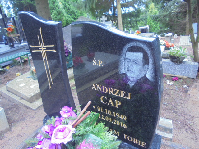 Grób Andrzej Cap