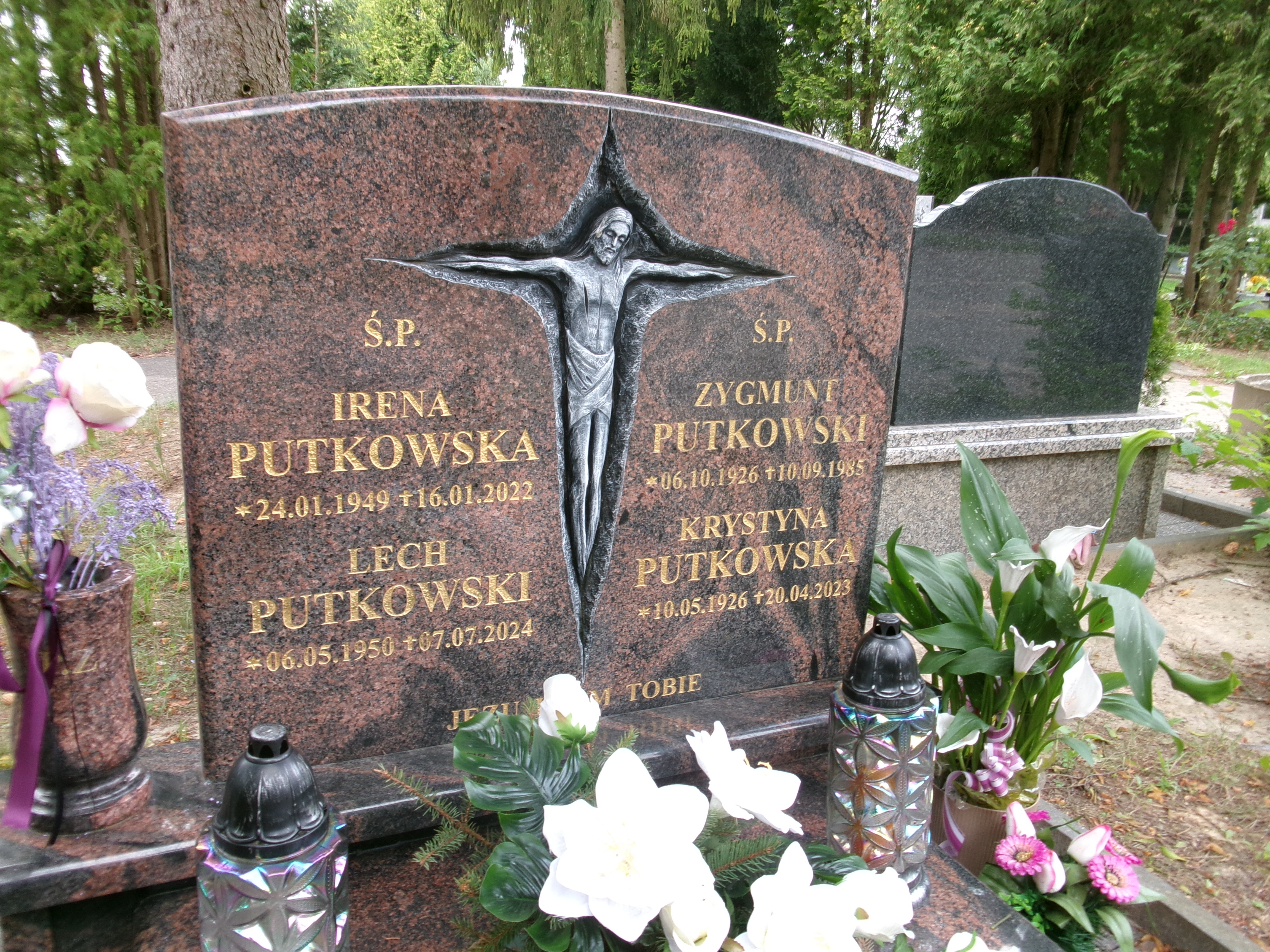 Irena Putkowska 1949 Elbląg - Grobonet - Wyszukiwarka osób pochowanych