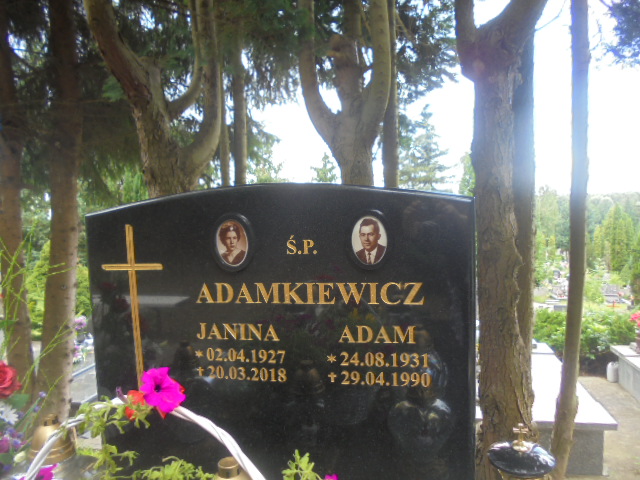 Adam Adamkiewicz 1931 Elbląg - Grobonet - Wyszukiwarka osób pochowanych