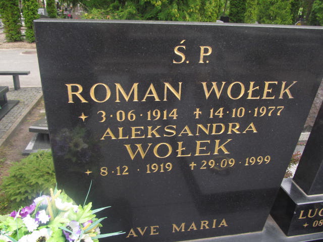 Aleksandra Wołek 1919 Elbląg - Grobonet - Wyszukiwarka osób pochowanych