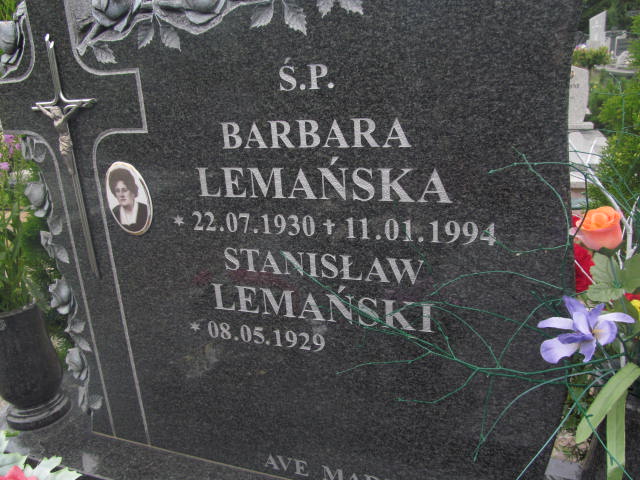 Barbara Lemańska 1930 Elbląg - Grobonet - Wyszukiwarka osób pochowanych