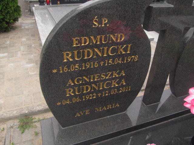 Edmund Rudnicki 1916 Elbląg - Grobonet - Wyszukiwarka osób pochowanych
