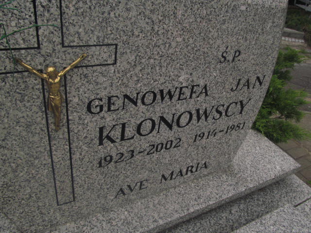 Jan Klonowski 1914 Elbląg - Grobonet - Wyszukiwarka osób pochowanych